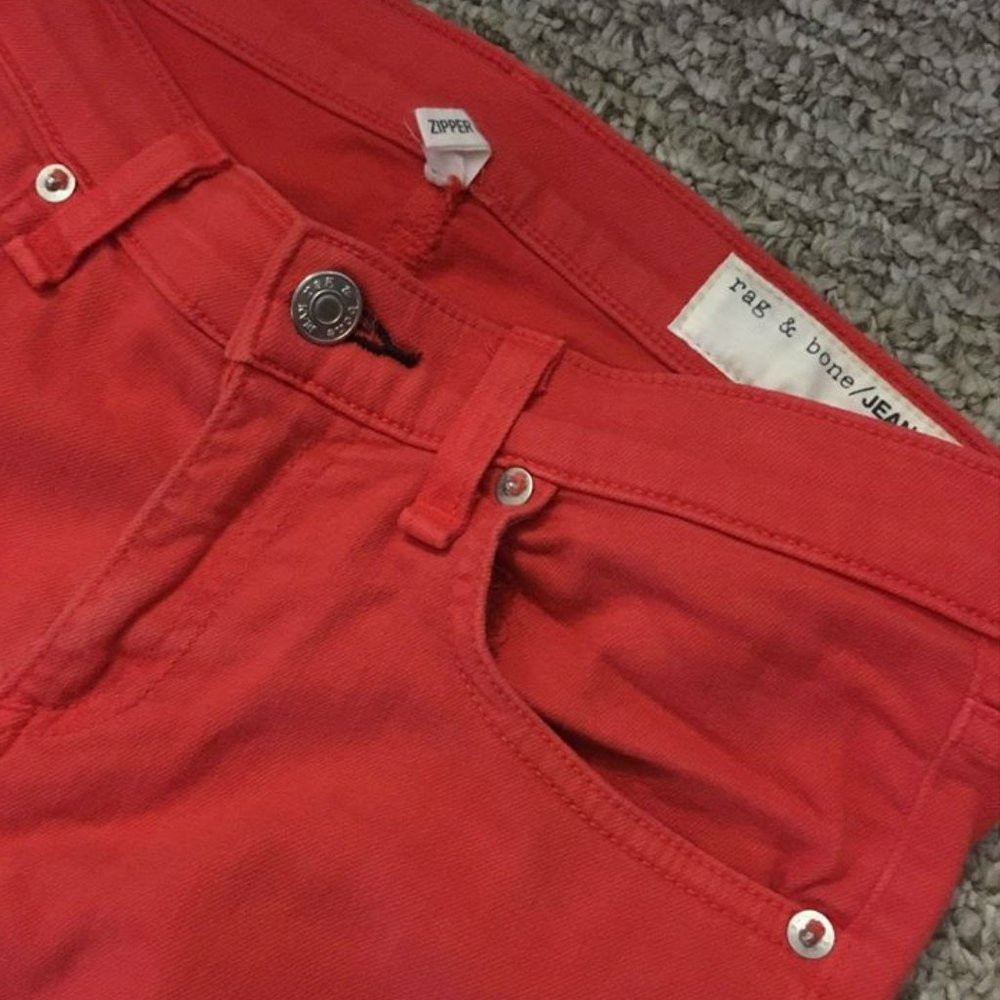 Rag & Bone Zipper Capri Skinnies